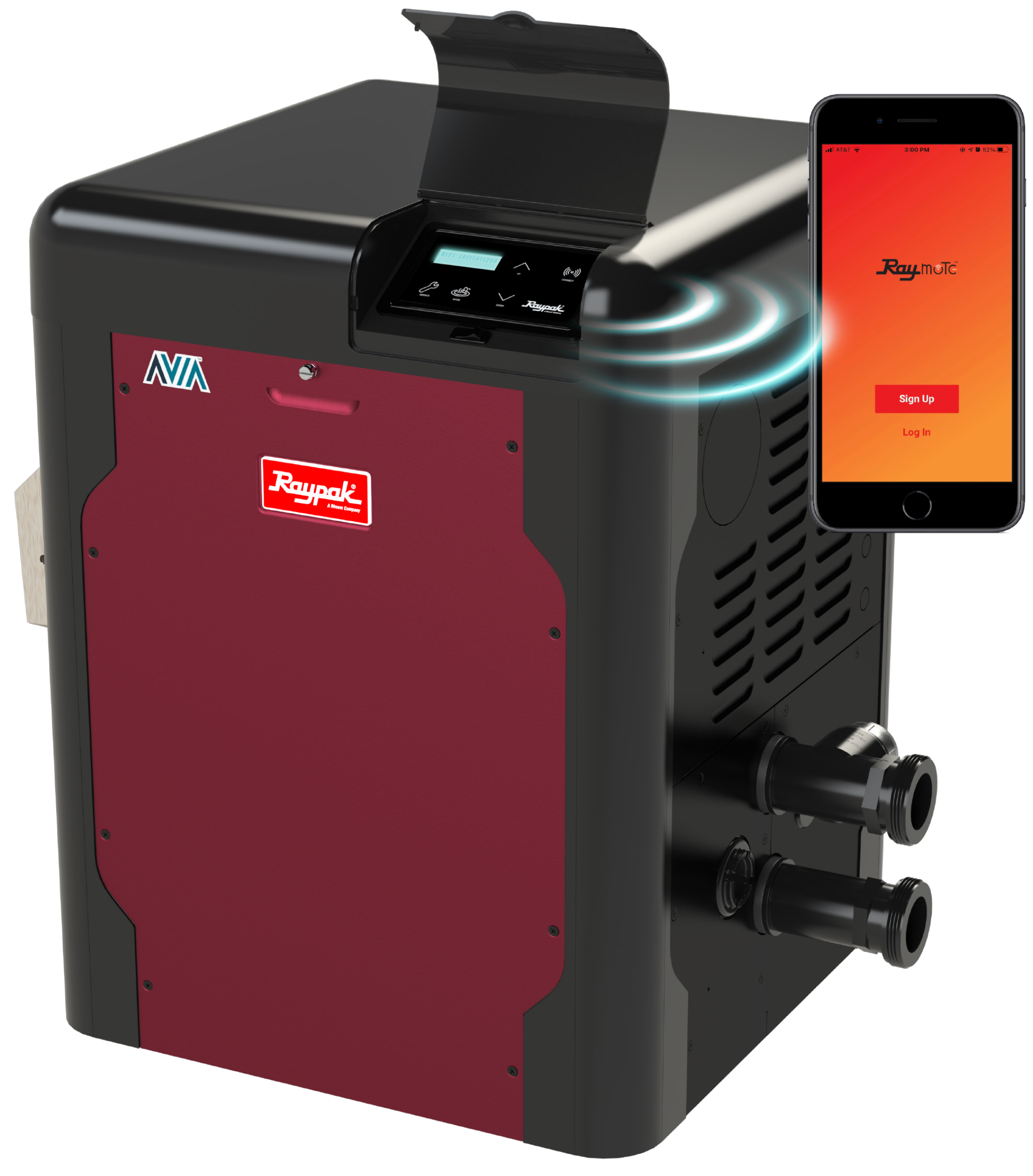 AVIA Pool and Spa Heater, 264-404