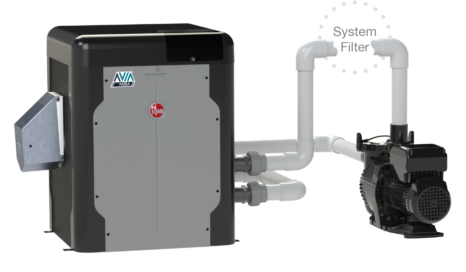 AVIA Pool and Spa Heater, 264-404